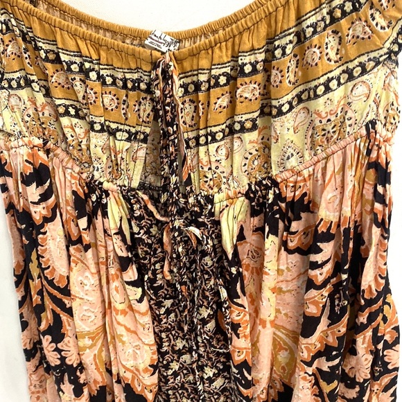 (A8) NEW Free People NWT Bali Mariposa Slip Dress in Black Combo, Size XS, NWOT - Picture 11 of 16